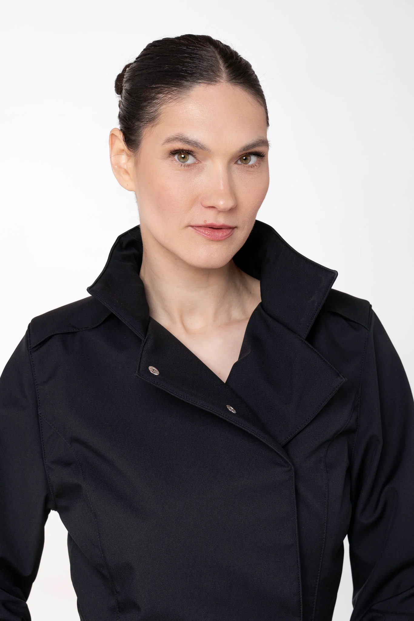 Black Jacket with Detachable Hood and Bow | Moonlit Bow - Image 7