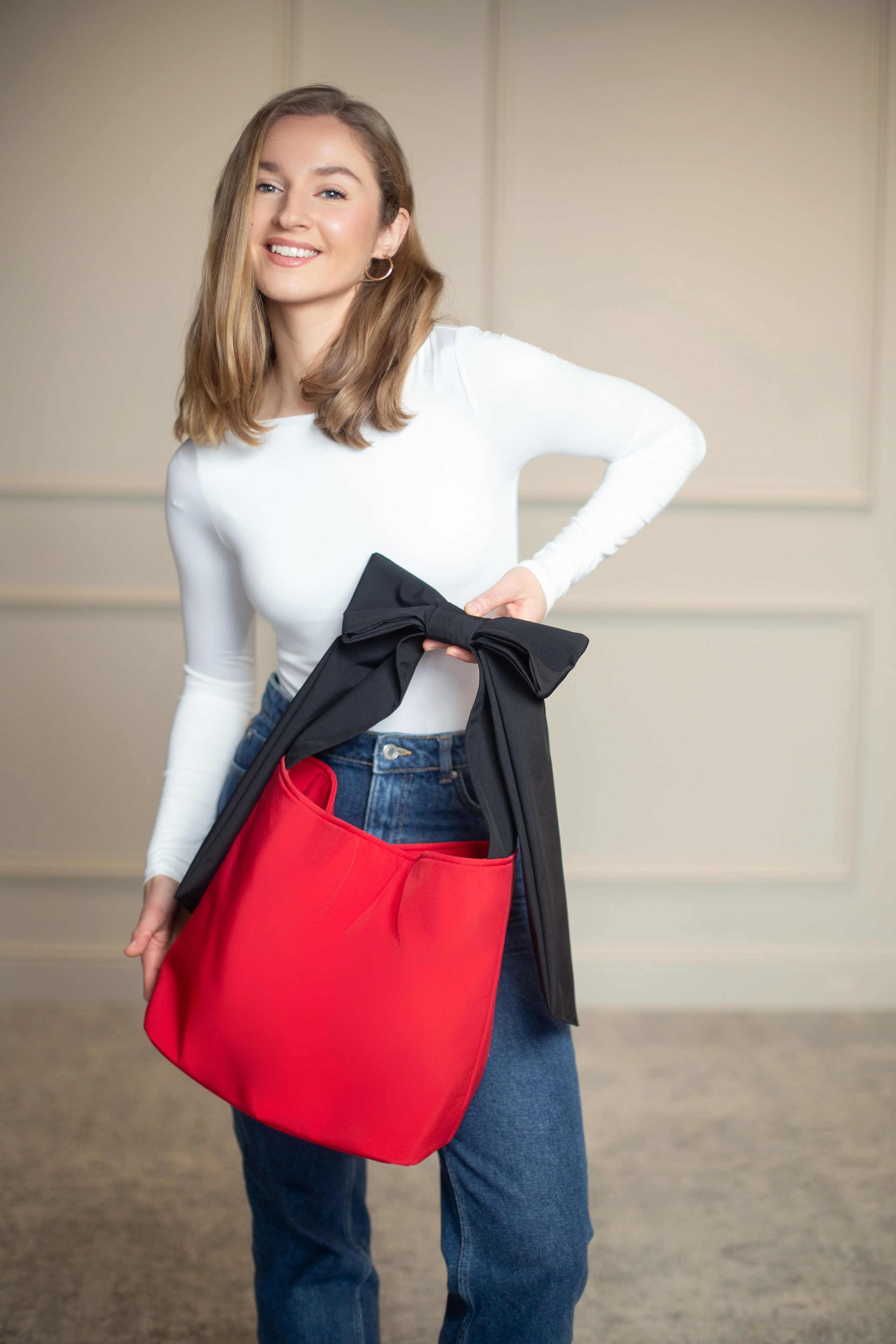 Bow Tote Bag | Red Queen - Image 3