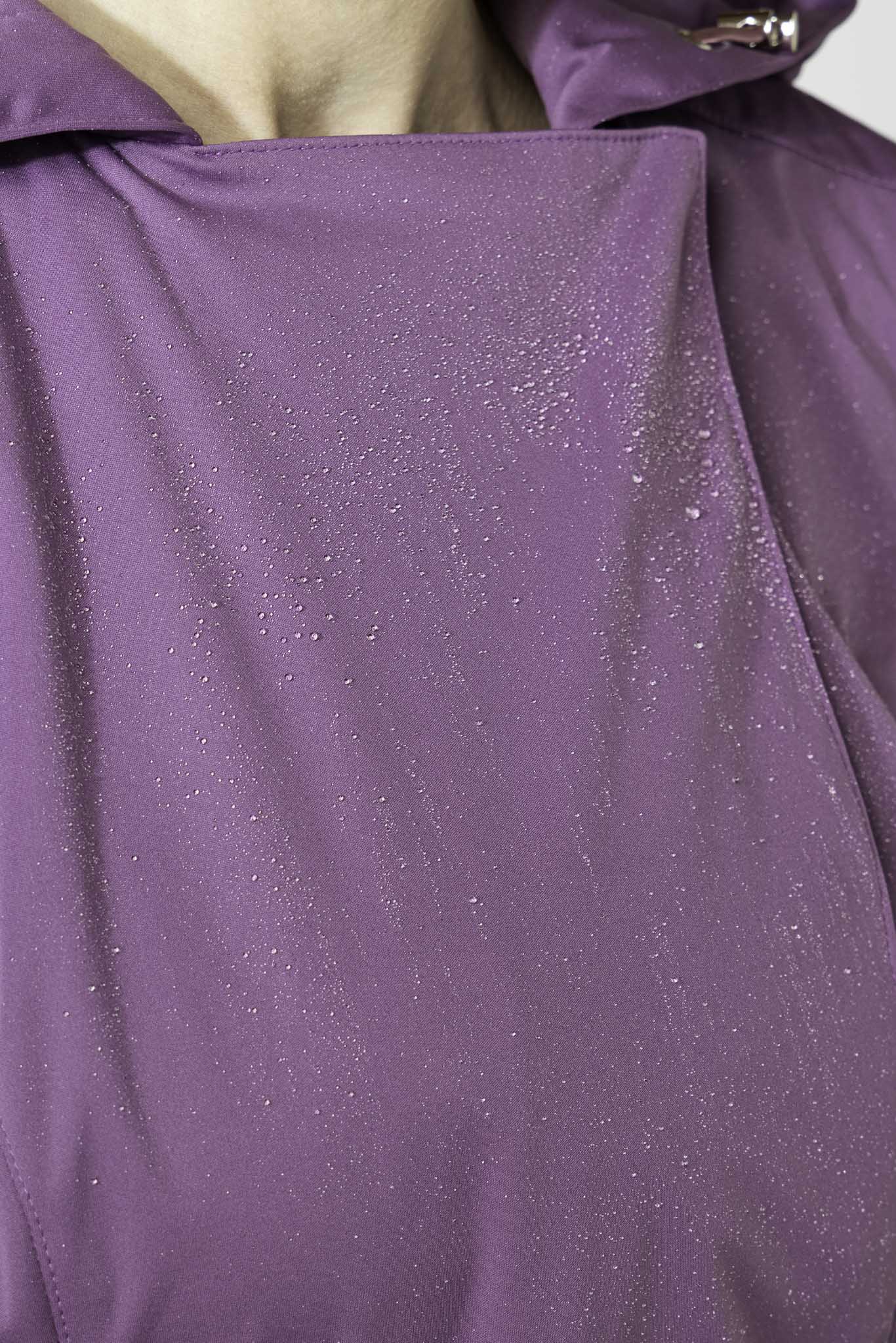 Double Breasted Trench Coat for Spring in Purple | Lavender Dusk - Image 7
